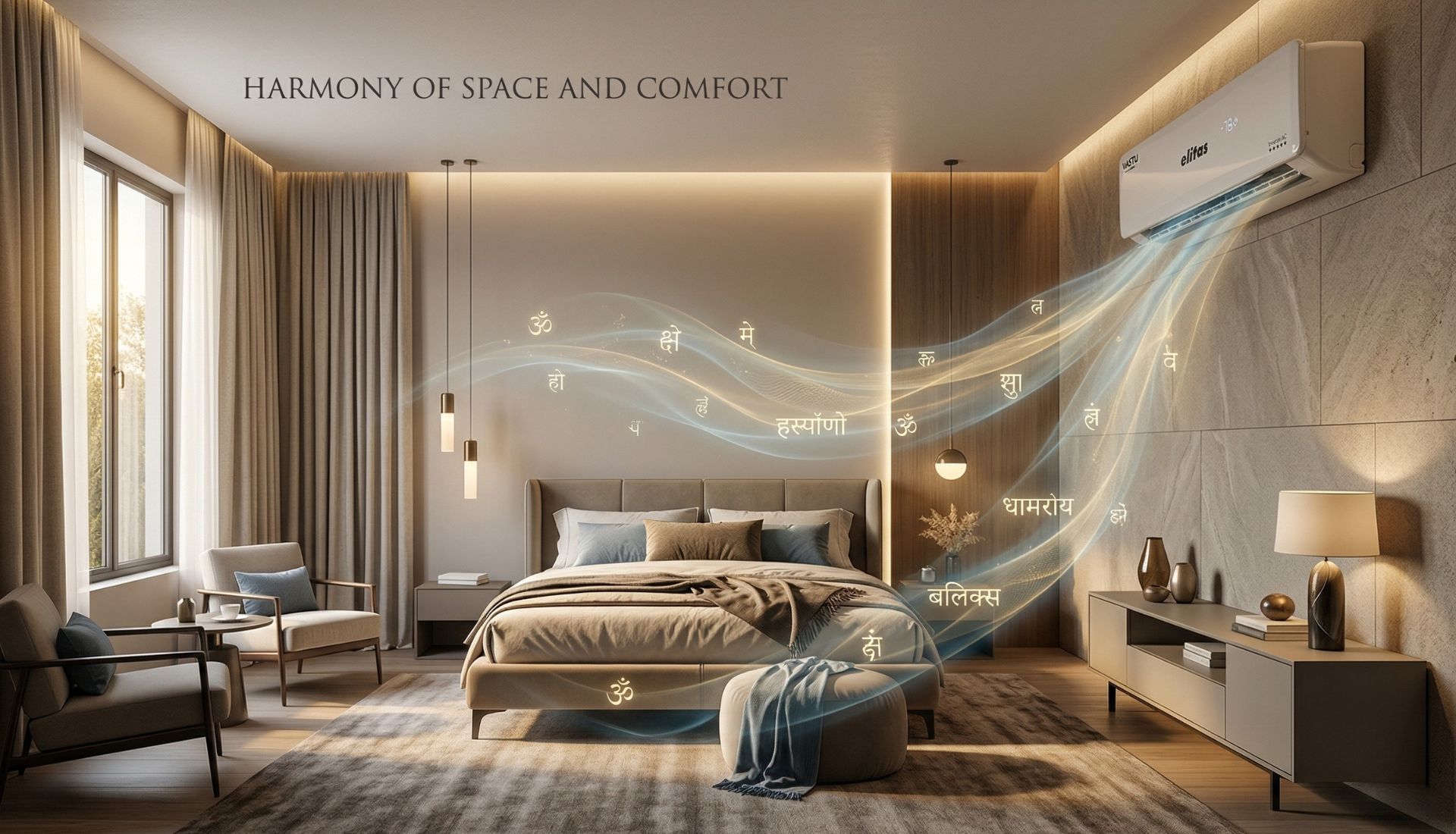 Bedroom AC Placement According to Vastu Shastra