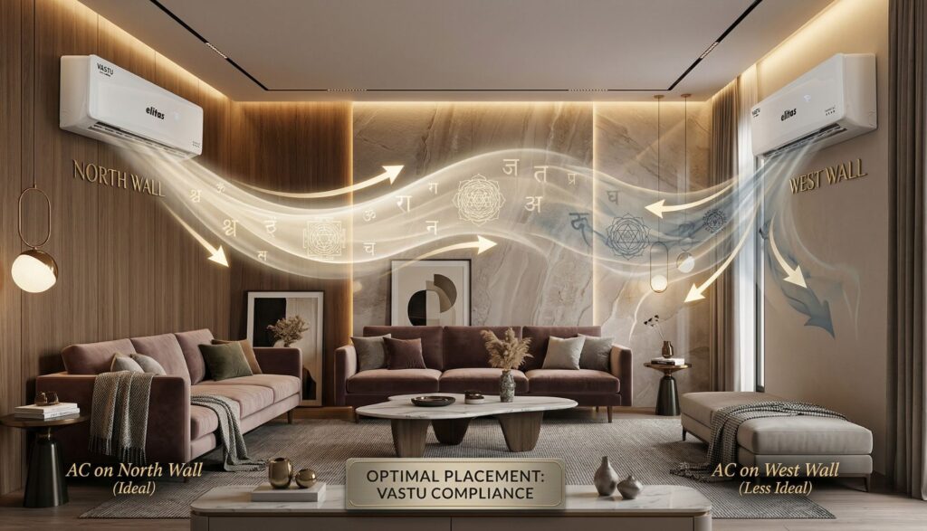 Is It Good to Install AC in the North Direction as per Vastu