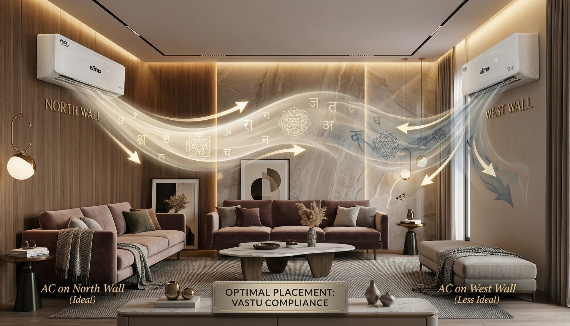 Is It Good to Install AC in the North Direction as per Vastu