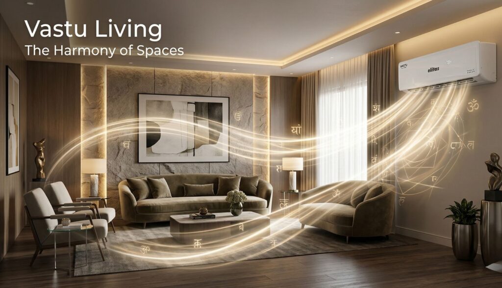 Living Room AC Placement as per Vastu Guidelines