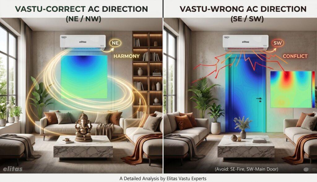 Does AC Direction Affect Cooling and Energy According to Vastu