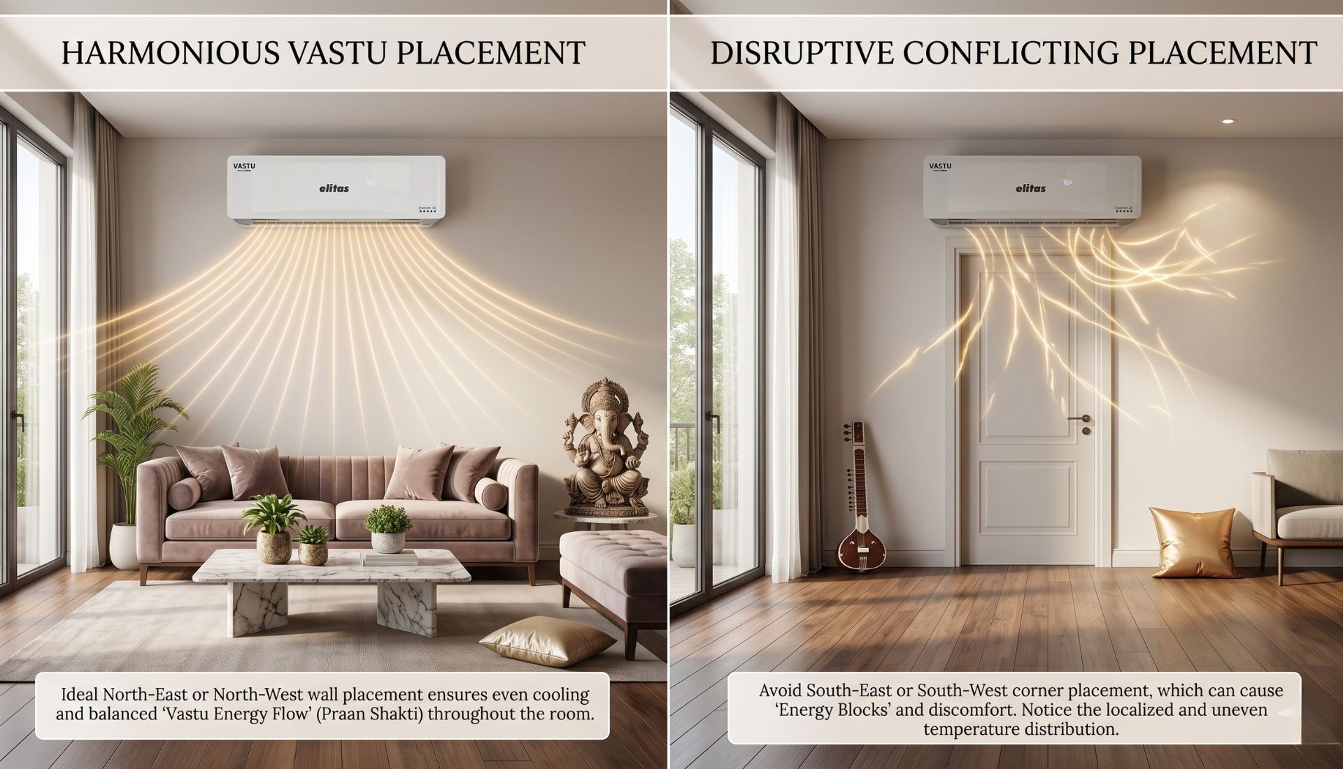 Top Benefits of Using a Vastu-Compliant Air Conditioner
