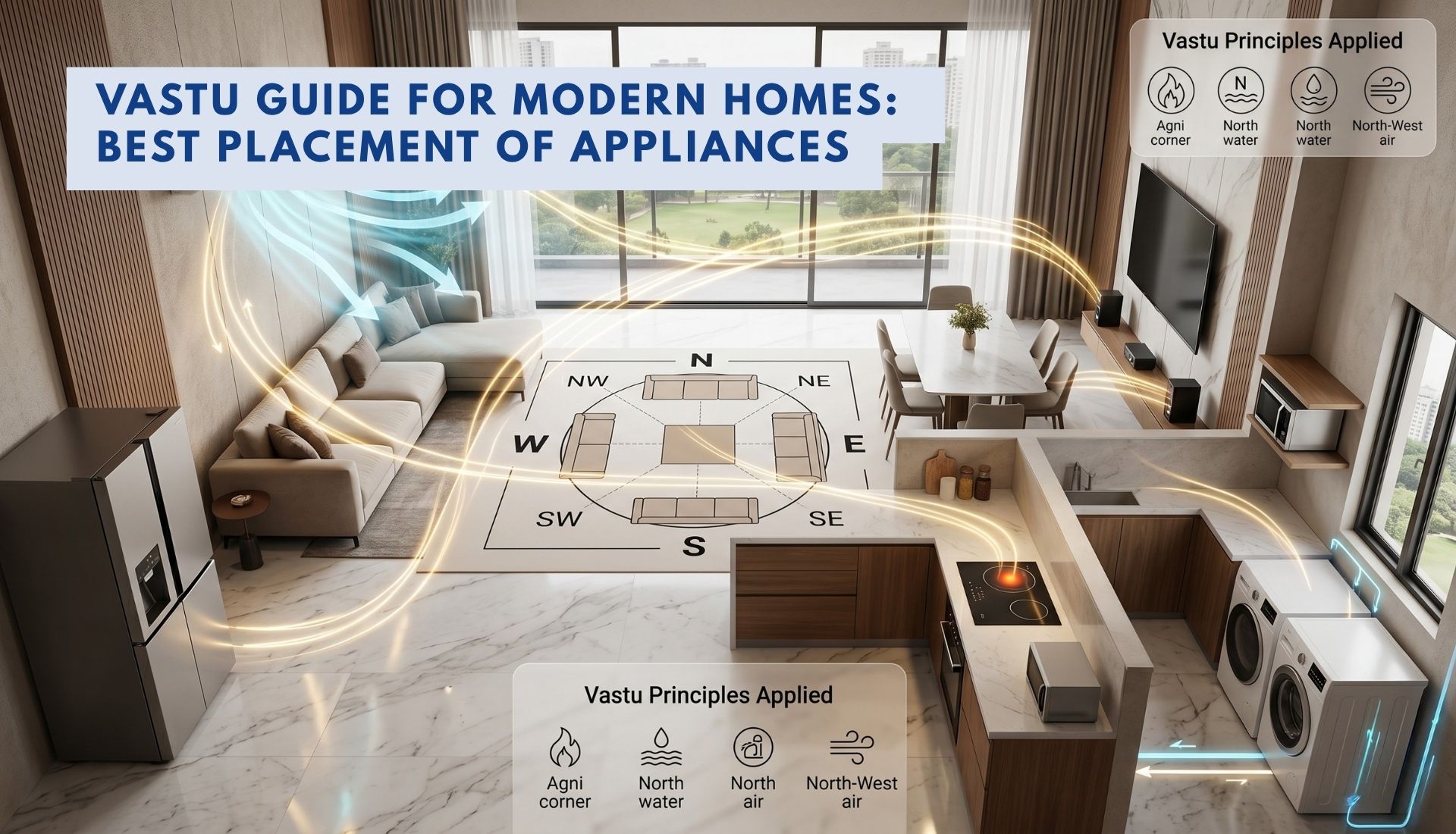 Vastu Guide for Modern Homes: Best Placement of Appliances