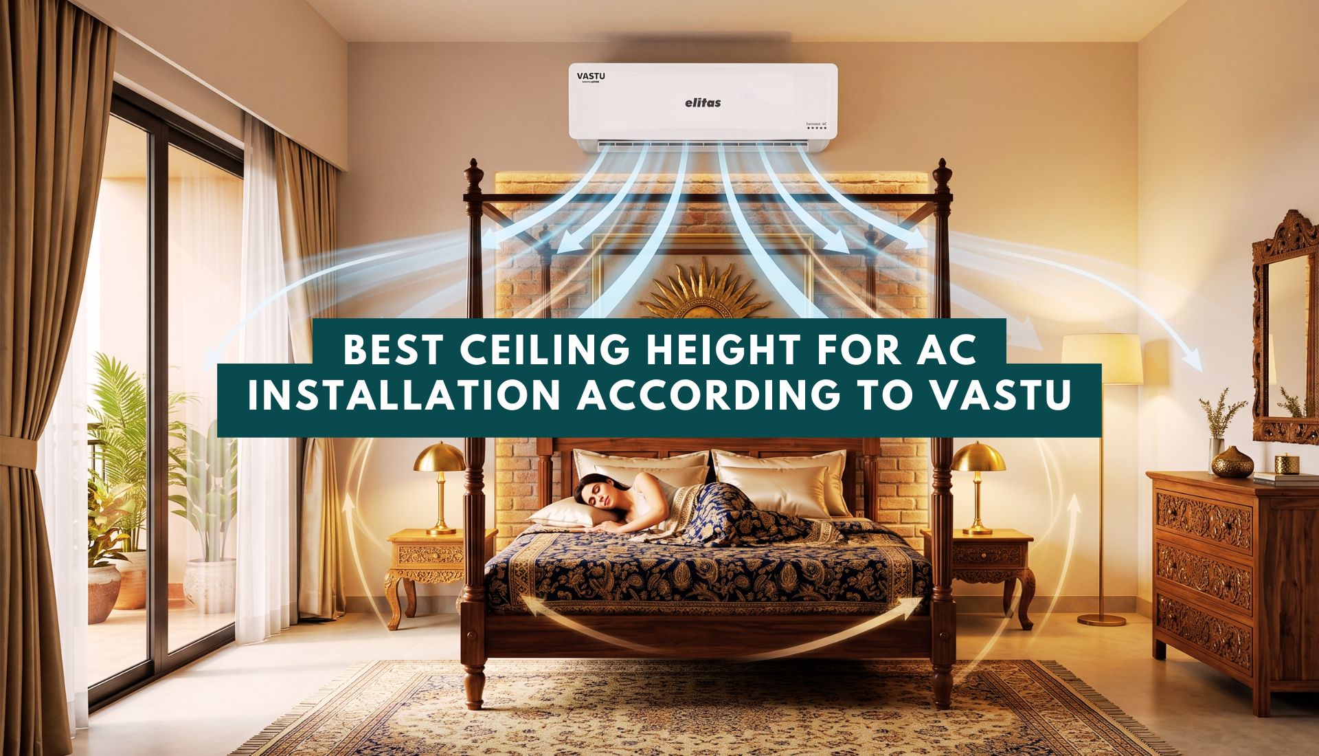Best Ceiling Height for AC Installation According to Vastu