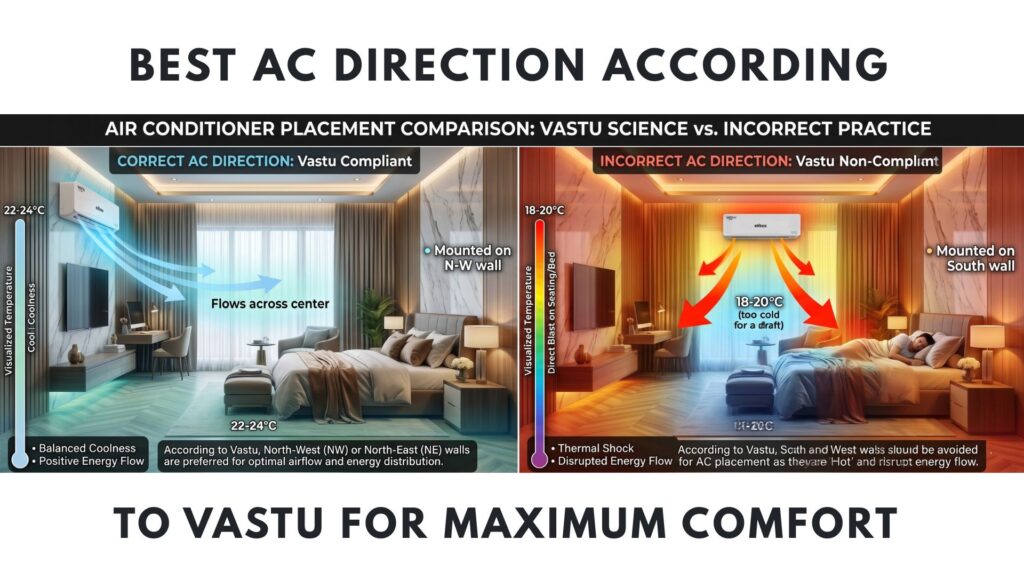 Best AC Direction According to Vastu for Maximum Comfort