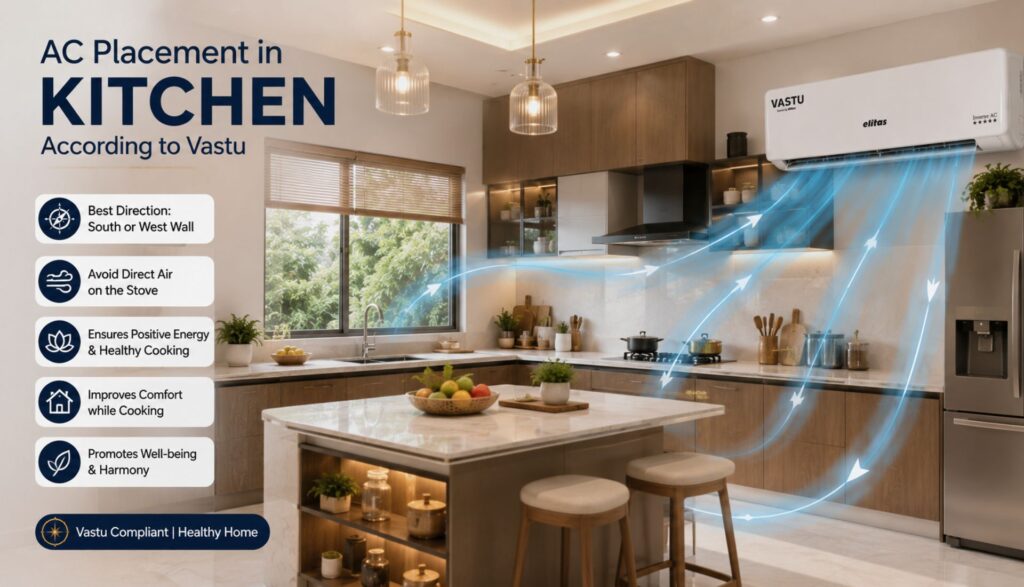 Kitchen AC Installation According to Vastu